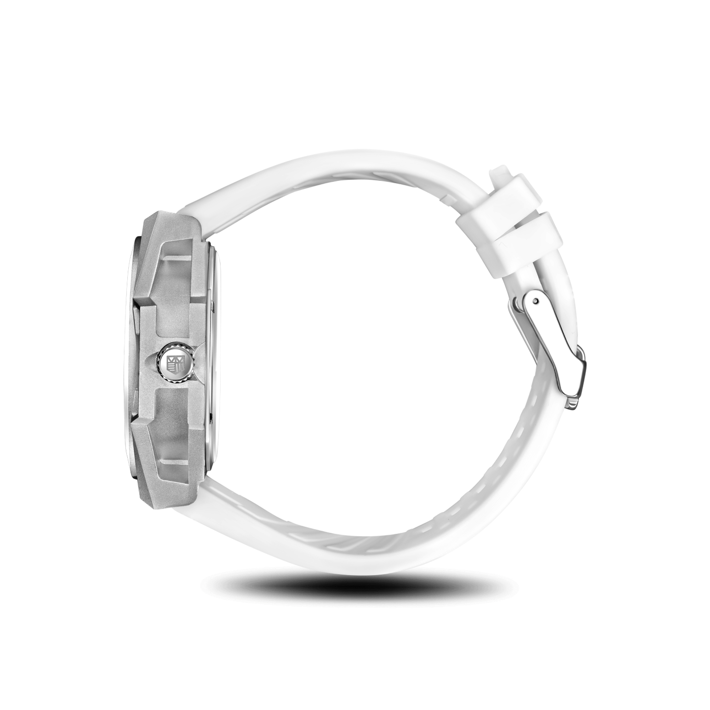 Mateo Moretti Chienti Bianca – men’s luxury watch side profile showing case details and crown