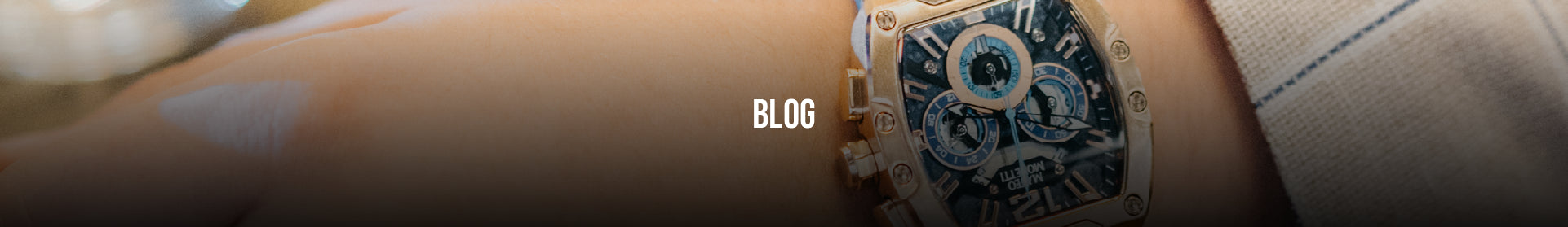 Mateo Moretti rose gold men’s watch on wrist – blog cover